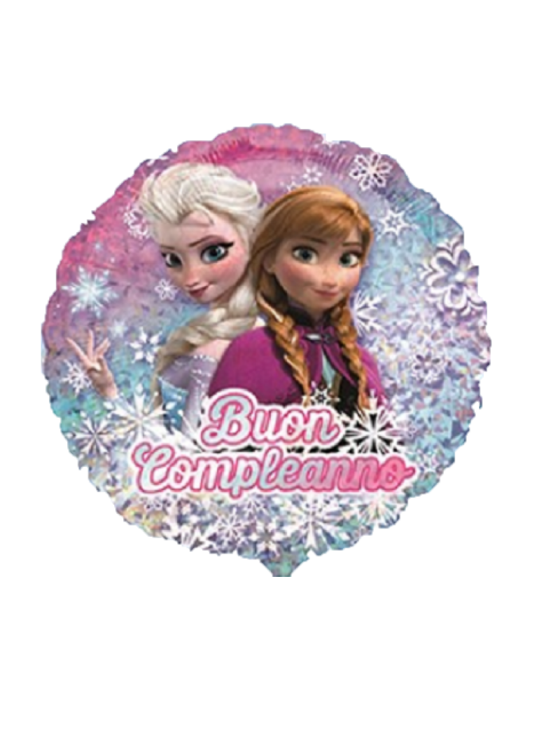 18'' frozen buon compleanno A39465 026635394659