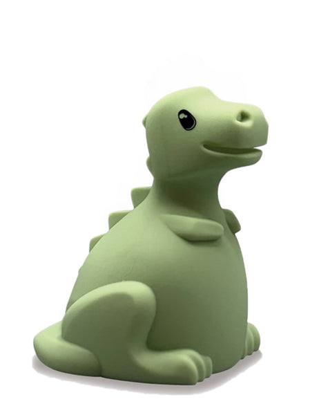 Salvadanaio in silicone – Dinosauro Verde